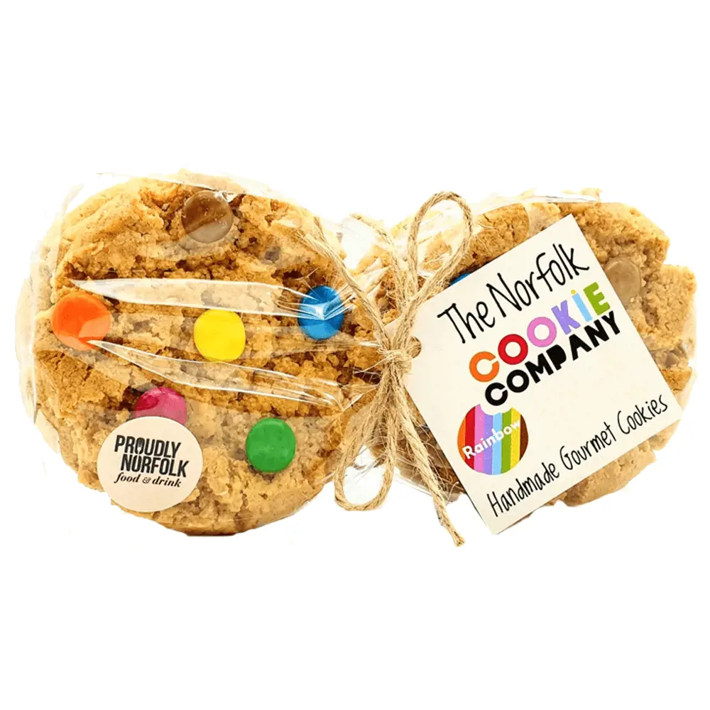 Norfolk Cookie Company Rainbow Smartie Cookies 300g
